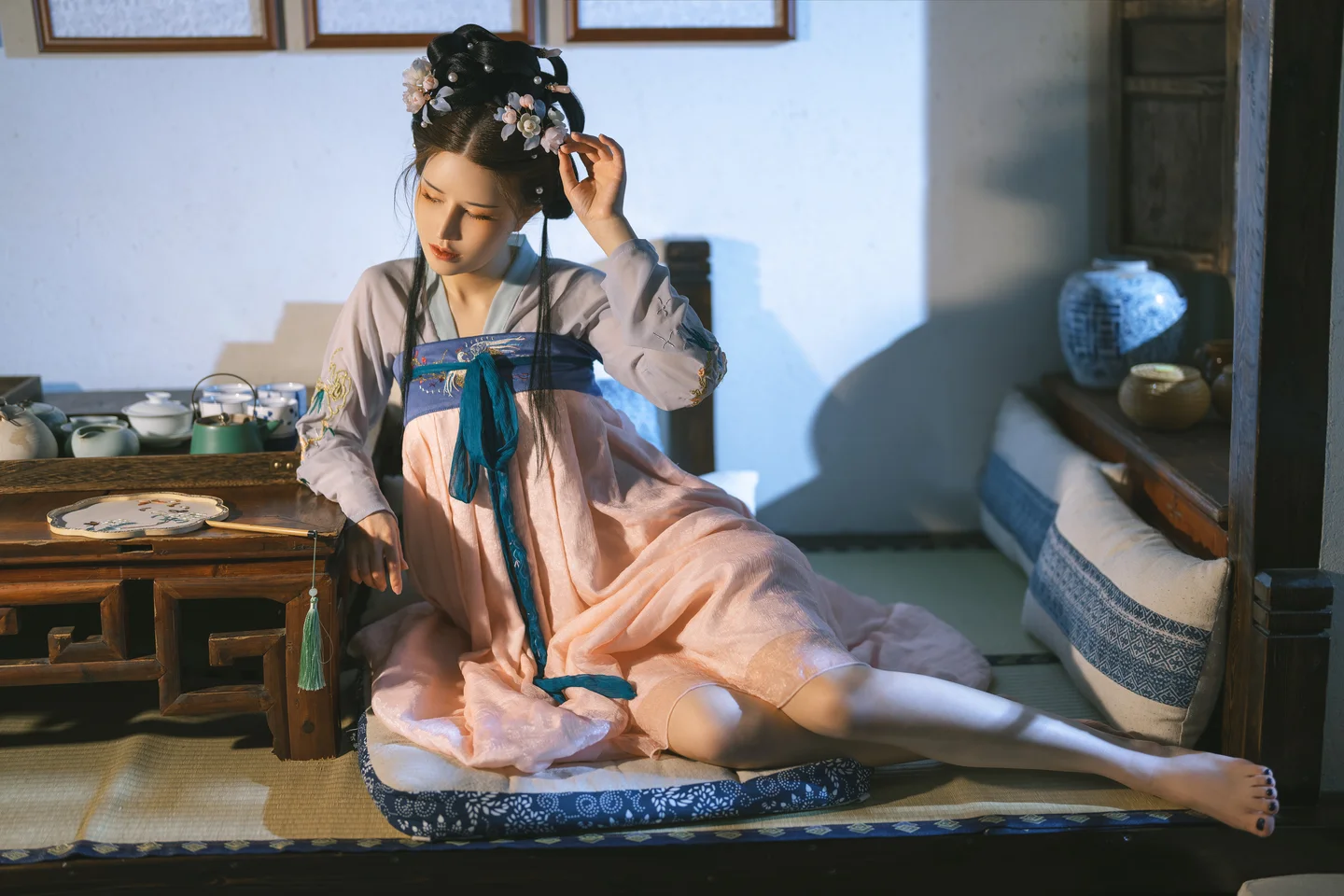 鹿八岁baby - No.076 花想容 [60P,1V-3.02GB]